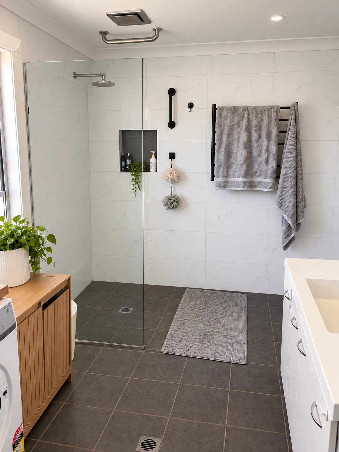 Other guest house bathroom and shower